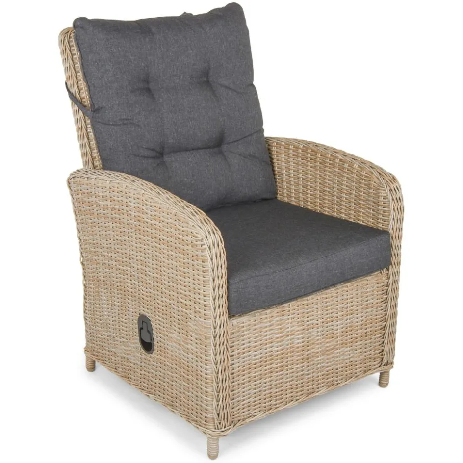 Discount Bardani Atlantic verstelbare tuinstoel mexican sand