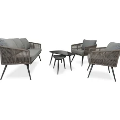 Bardani Azori loungeset 5-delig taupe