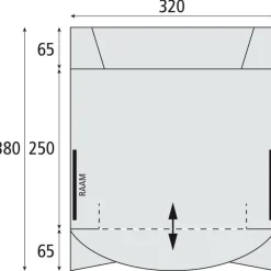Clearance Bardani Midway bustent