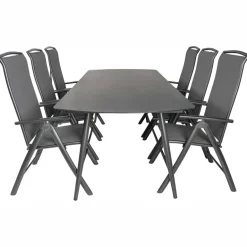 Bardani Olivia 240 x 100 cm Capri 6 tuinset grey