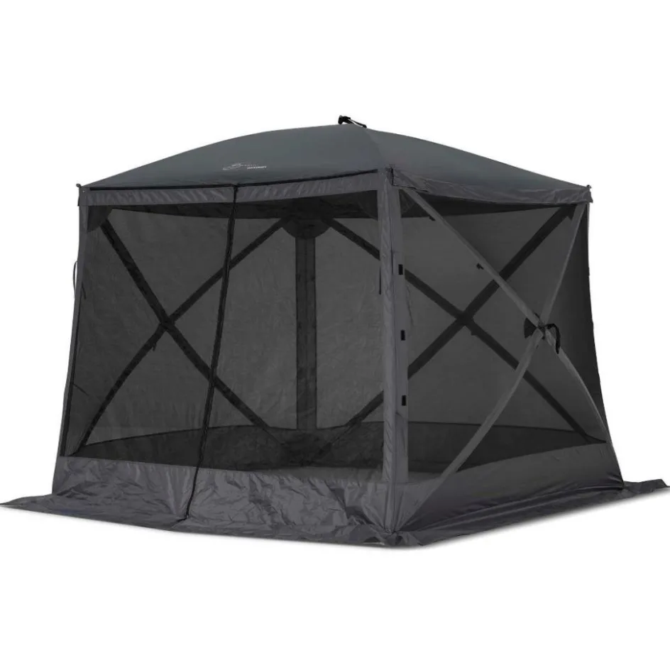 Discount Bardani Quick Lodge 4 partytent 244 x 244 cm grey
