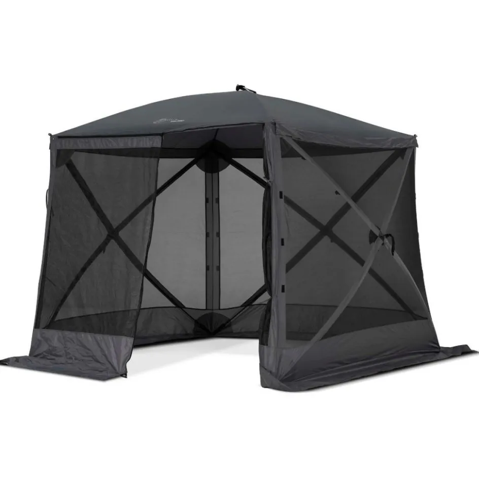 Discount Bardani Quick Lodge 4 partytent 244 x 244 cm grey