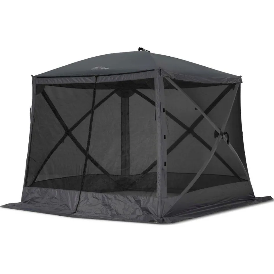 Discount Bardani Quick Lodge 4 partytent 244 x 244 cm grey