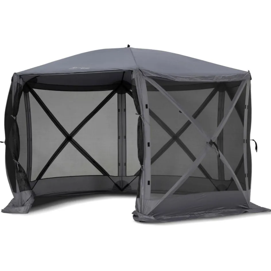 Clearance Bardani Quick Lodge 6 partytent 360 x 312 cm grey