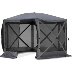 Clearance Bardani Quick Lodge 6 partytent 360 x 312 cm grey