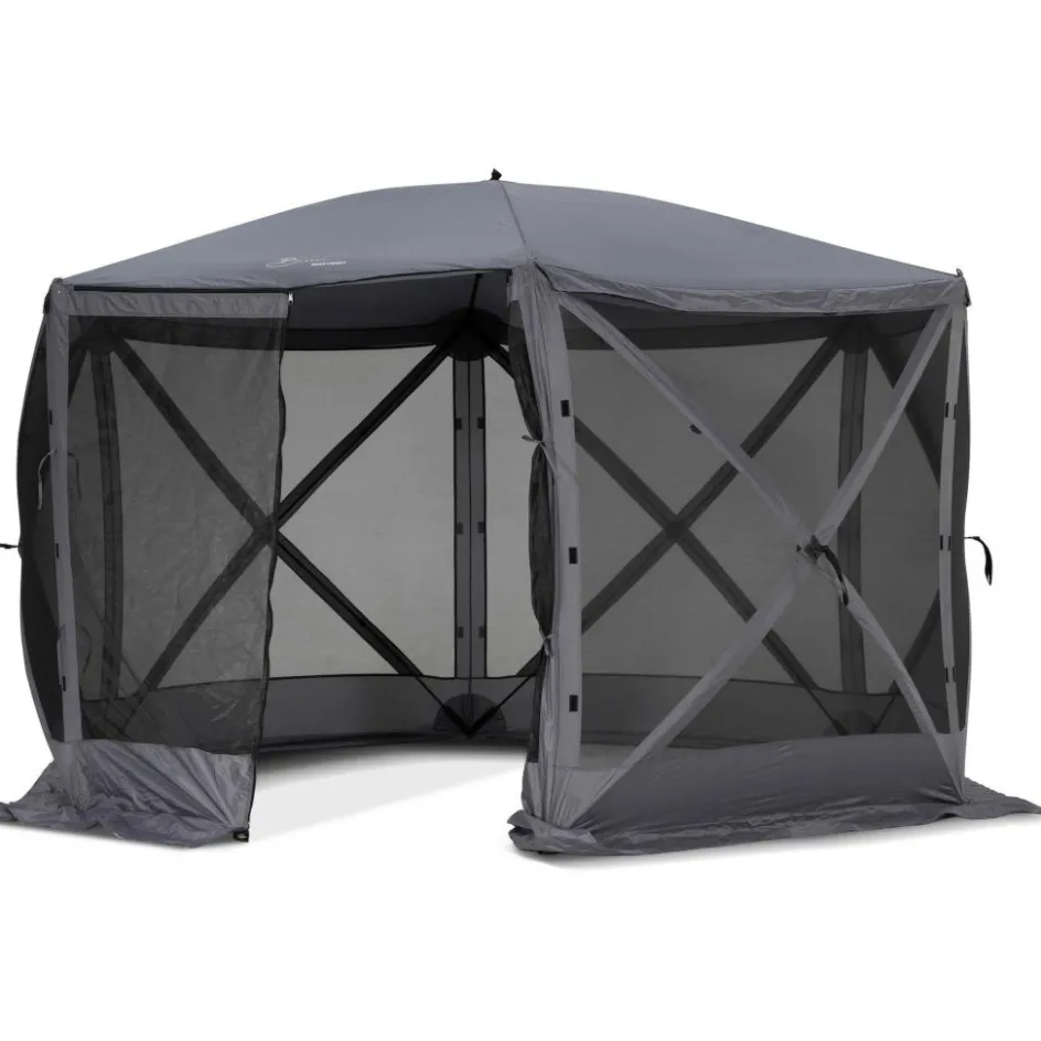 Clearance Bardani Quick Lodge 6 partytent 360 x 312 cm grey