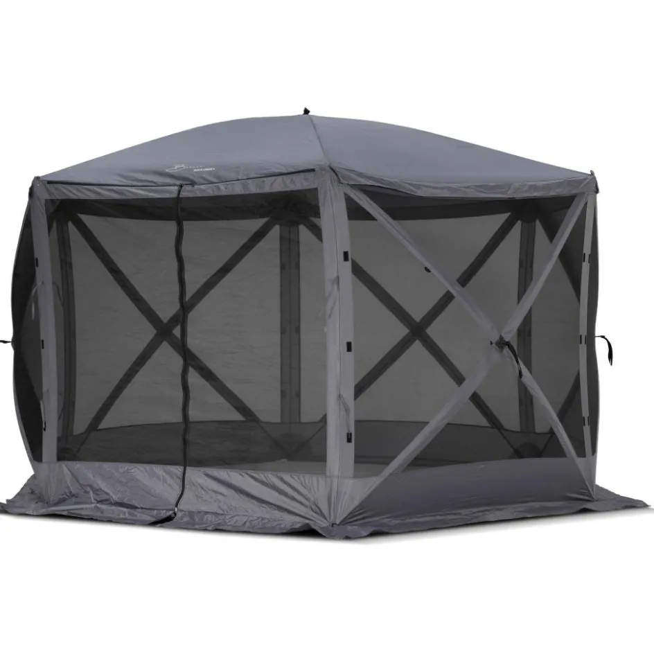 Clearance Bardani Quick Lodge 6 partytent 360 x 312 cm grey