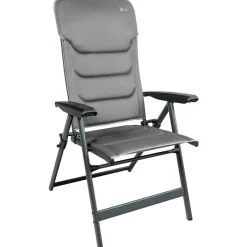 Bardani Vermillion 3D Comfort campingstoel platina grey