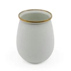 Best Barebones Emaille beker egg shell 2-pack