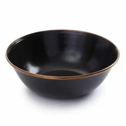 Best Barebones Emaille schaal charcoal 2-pack