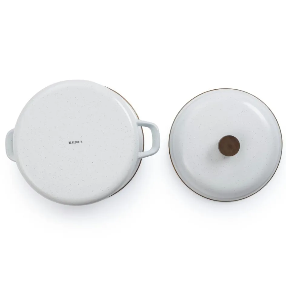 Discount Barebones Emaille soeppan ø 260 mm egg shell