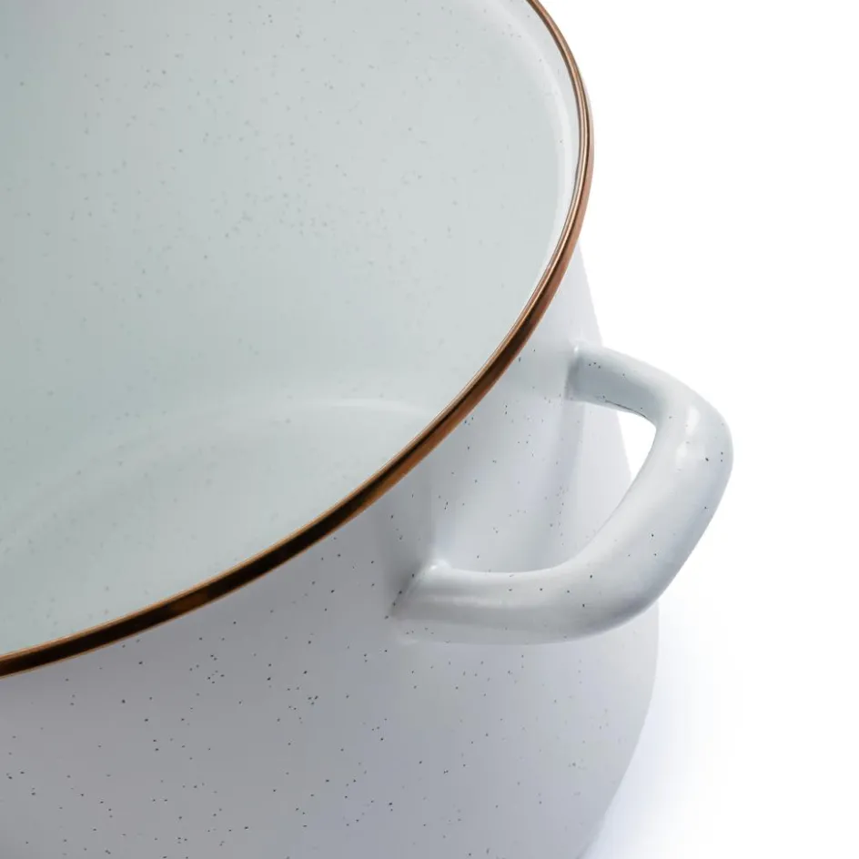 Discount Barebones Emaille soeppan ø 260 mm egg shell