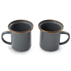 Barebones Espresso mok 148 ml slate grey 2-pack