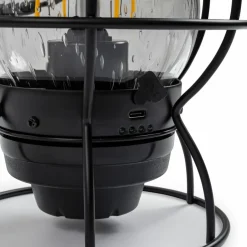 New Barebones Railroad lantaarn grey