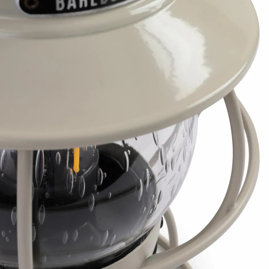 Clearance Barebones Railroad lantaarn vintage white