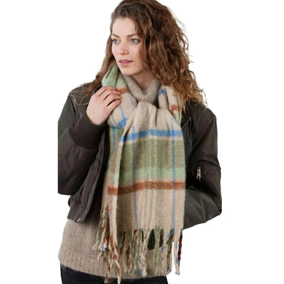 Hot Barts Loriant sjaal dames pale army