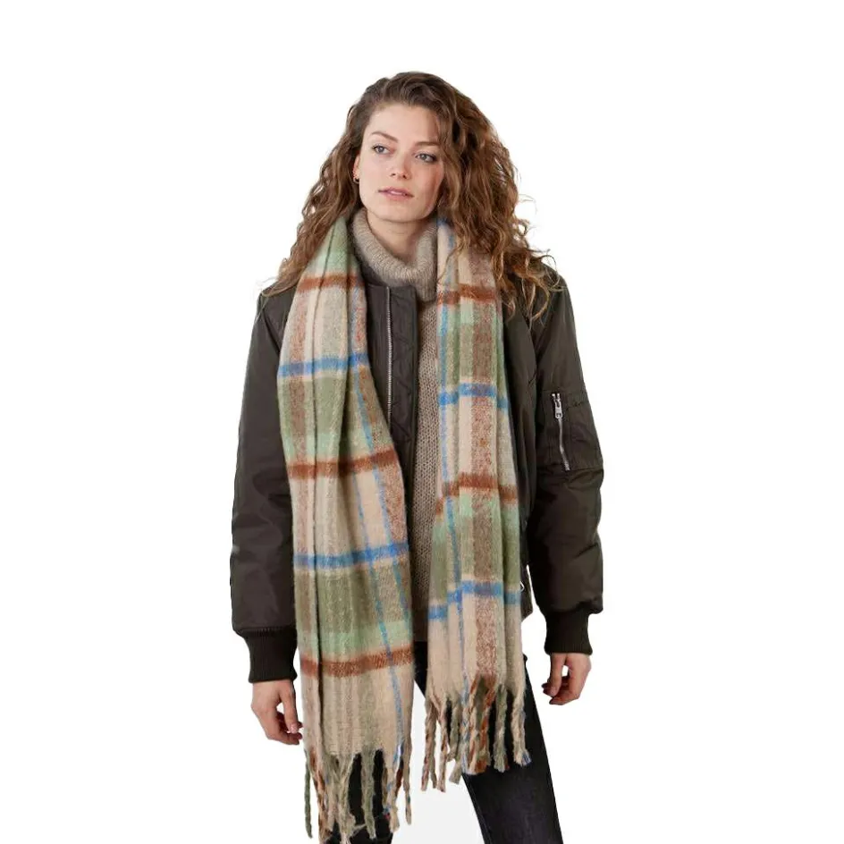 Hot Barts Loriant sjaal dames pale army