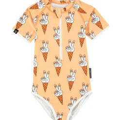 Best Beach & Bandits  Peace Cream badpak junior apricot