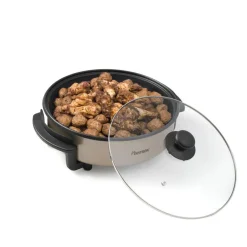 Bestron AHP1200SAT Multifunctionele hapjespan satin