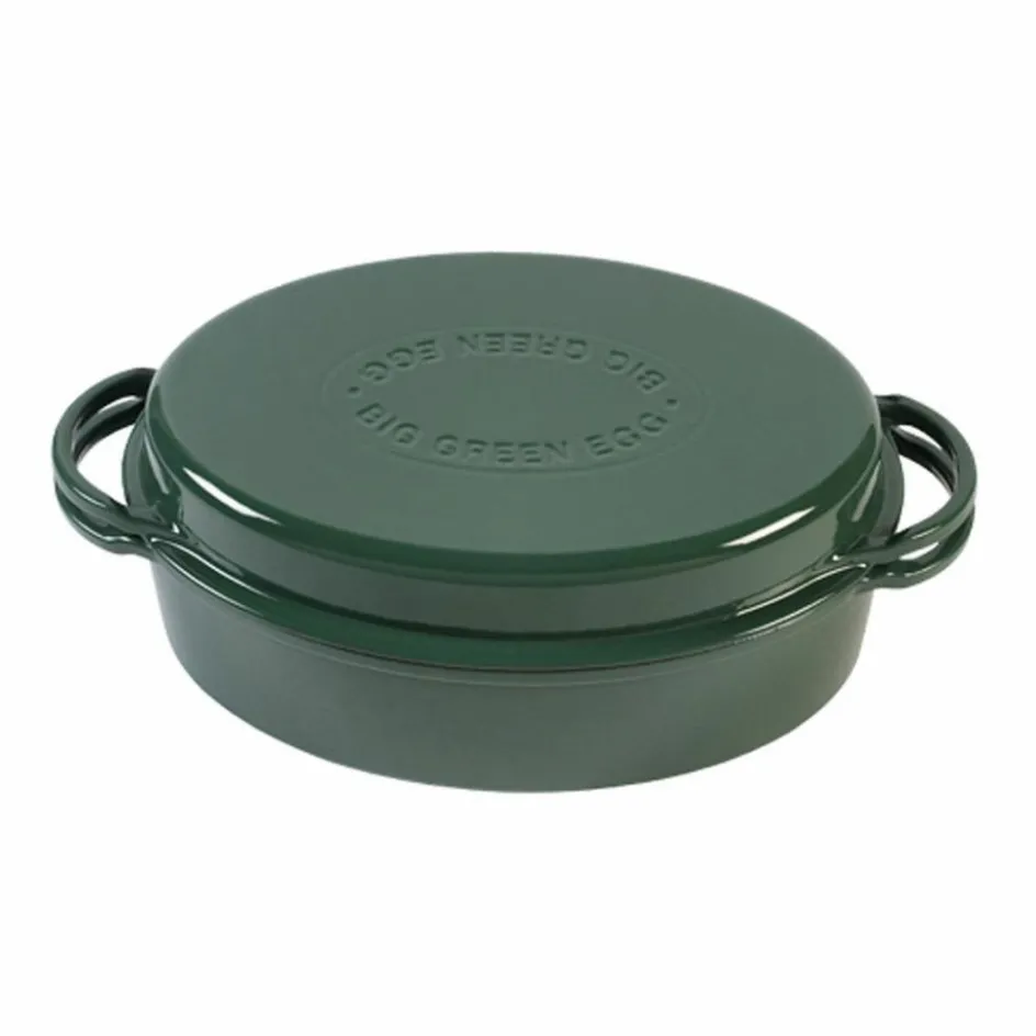Big Green Egg Gietijzeren dutch oven ovaal