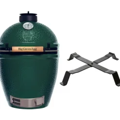 Online Big Green Egg  Large houtskoolbarbecue met table nest