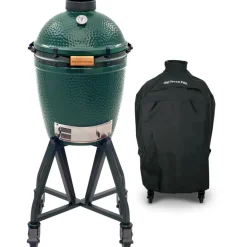 Big Green Egg  Medium houtskoolbarbecue met onderstel en hoes