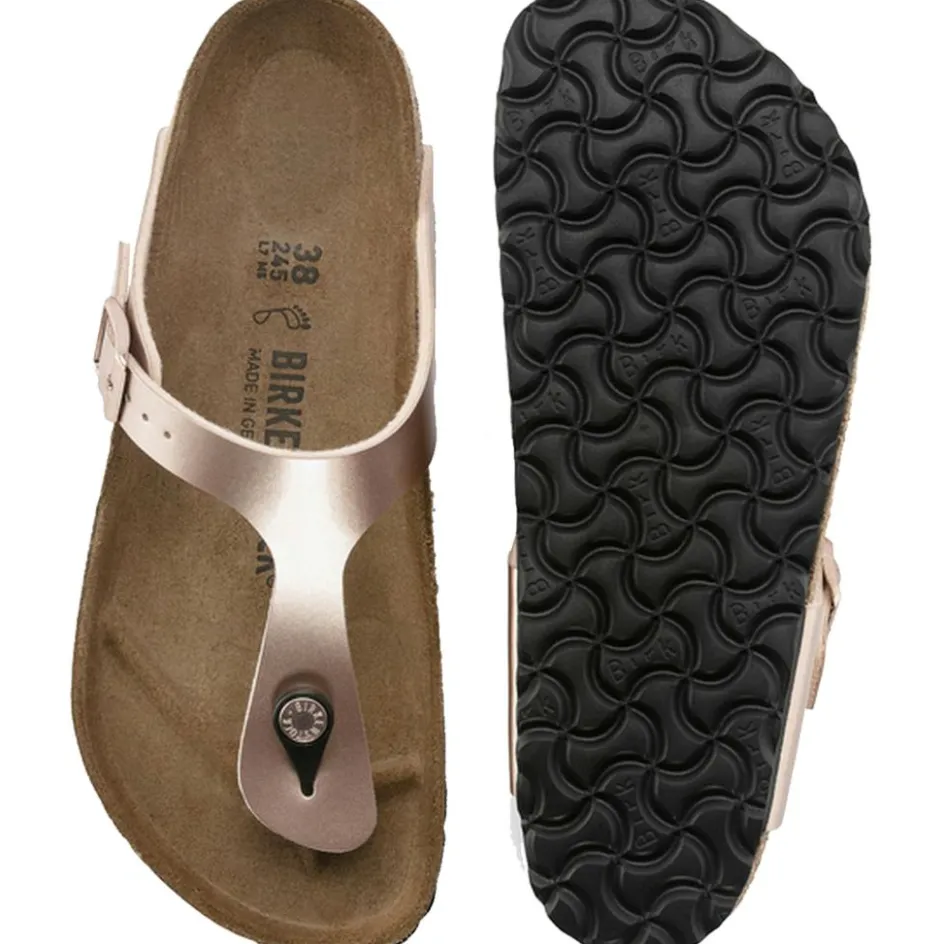Birkenstock Gizeh normaal slippers dames copper