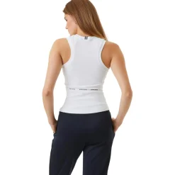 Hot Björn Borg  Ace Rib Pocket tennis tanktop dames brilliant  white
