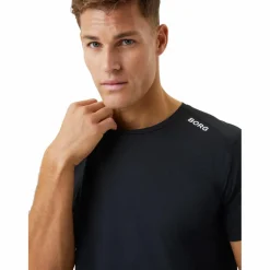 Sale Björn Borg  Borg Athletic shirt heren black beauty