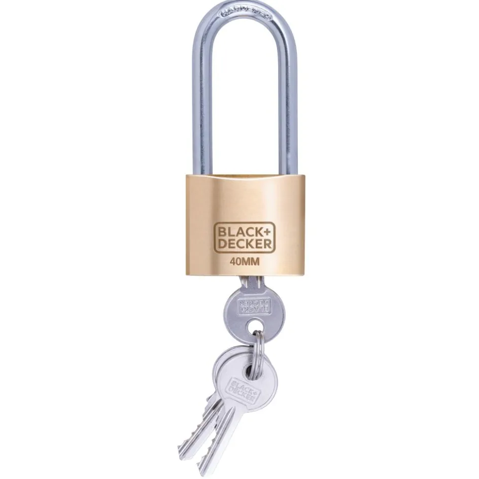Hot Black & Decker Lang hangslot messing 40 mm
