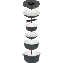 Bo-Camp Camping pannenset ceramic 7-delig