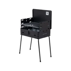 Bo-Camp Koffermodel houtskoolbarbecue black
