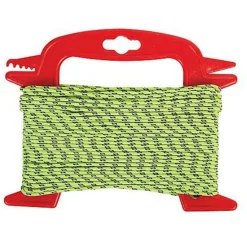 Bo-Camp Reflecterende scheerlijn op haspel 20 meter x ø 4 mm