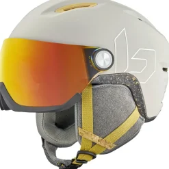 Discount Bollé ECO V-ATMOS skihelm oatmeal matte - 59 - 62 cm