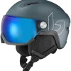 Clearance Bollé V-ATMOS skihelm prussian blue matte - 52 - 55 cm