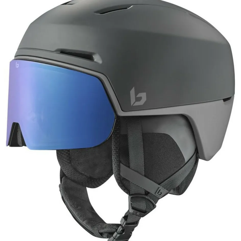 Online Bollé X-Fusion Plus Photochromic skihelm black grey matte 59 - 62 cm