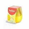 New Bolsius Citronella buitenkaars geel