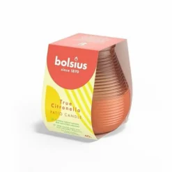 Bolsius Citronella buitenkaars koraal