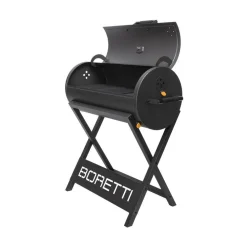 Outlet Boretti Barilo 2.0 houtskoolbarbecue grey
