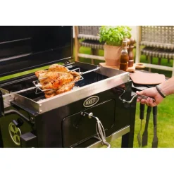 Boretti Carbone houtskoolbarbecue black
