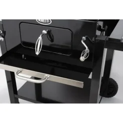 Boretti Carbone houtskoolbarbecue black