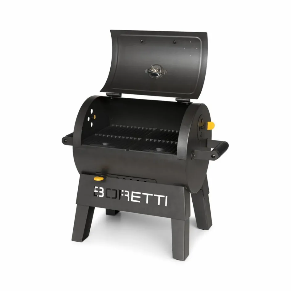 Hot Boretti Terzo houtskoolbarbecue grey
