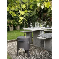 Clearance Boretti Tonello houtskoolbarbecue black