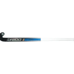 Brabo Elite 1 WTB Forged Carbon Extreme Low Bow hockeystick navy gold