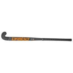 Outlet Brabo Elite 2 WTB Forged Carbon Classic Curve hockeystick black orange