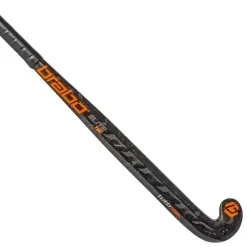 Outlet Brabo Elite 2 WTB Forged Carbon Classic Curve hockeystick black orange