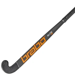 Outlet Brabo Elite 2 WTB Forged Carbon Classic Curve hockeystick black orange