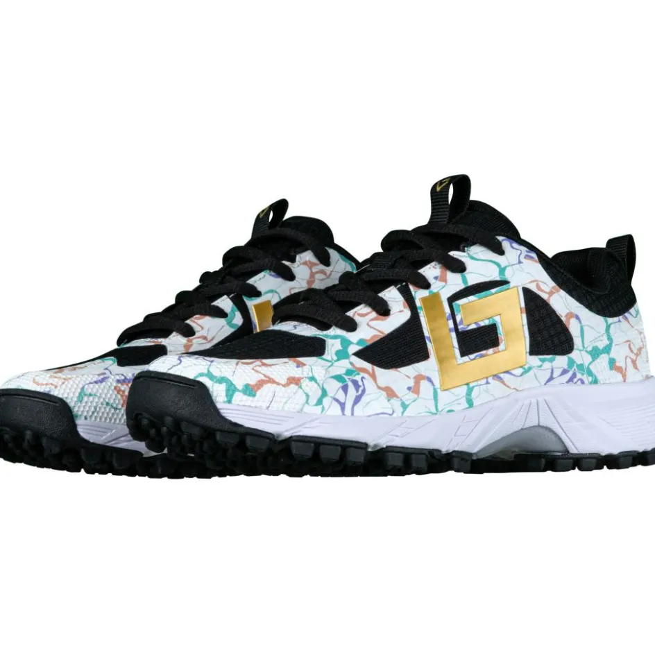 Brabo Tribute hockeyschoenen junior marble black