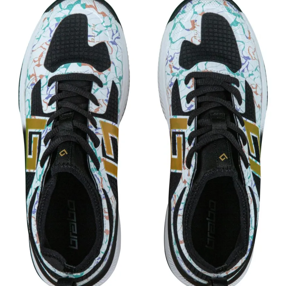 Brabo Tribute hockeyschoenen junior marble black