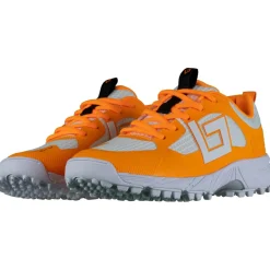 Online Brabo Tribute hockeyschoenen junior orange white inclusief slippers